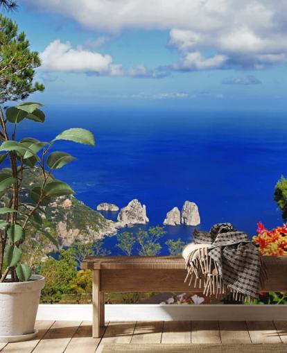 Papier peint Blue Coas