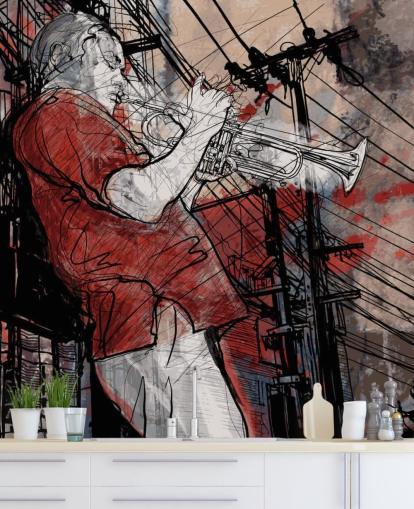 Jazz Trumpet Music Wallpaper
