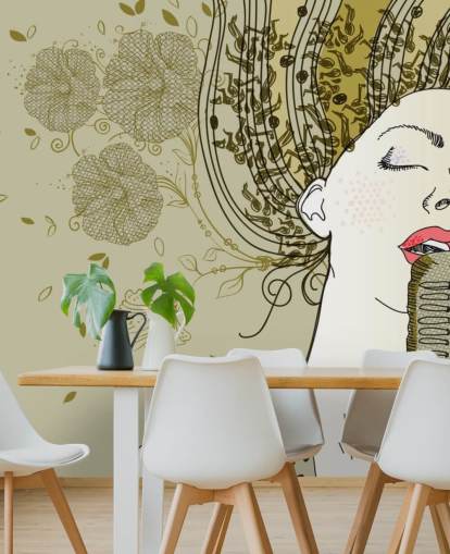 Abstrakt Singer Bakgrunn