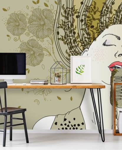 Papel de parede abstrato