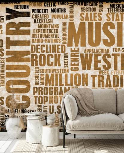 Country Music Sleutelwoorden Wallpaper