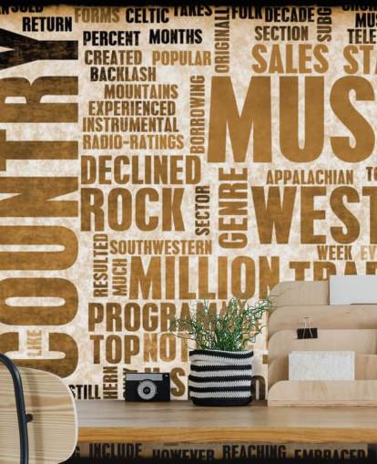 Country Music Sleutelwoorden Wallpaper