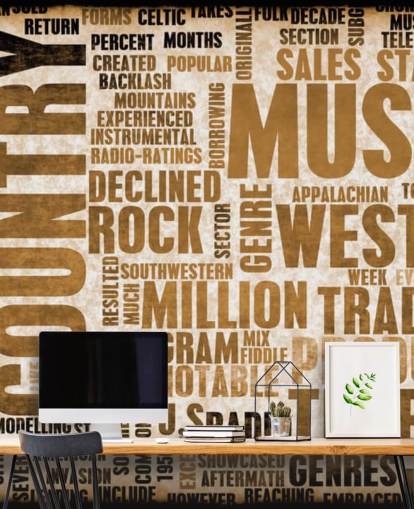 Mots clés de musique country fond d'écran