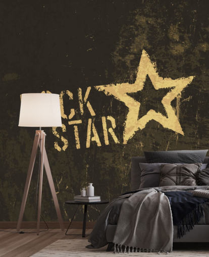 Mural de pared Estrella de rock