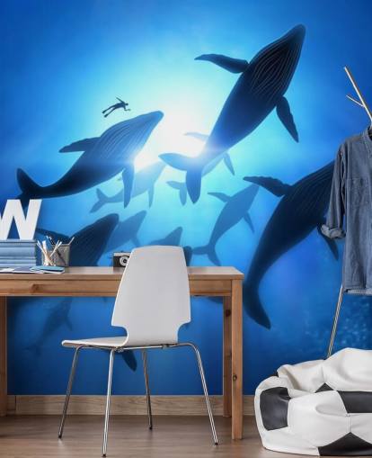 Valaiden seinämaalauksen alla