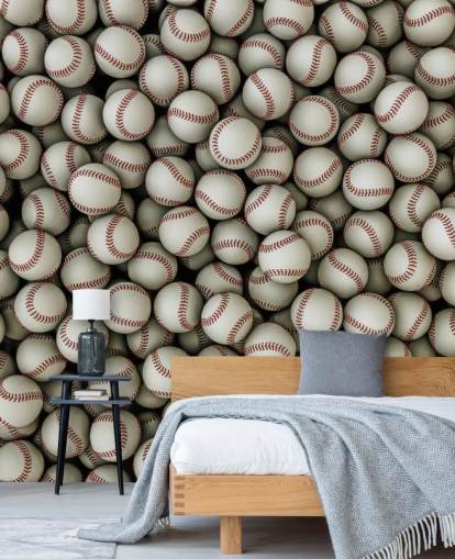 Baseballs Background Sport Wallpaper