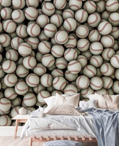 Fondo de béisbol Papel pintado deportivo