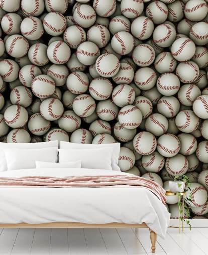 Baseballs Background Sport Wallpaper