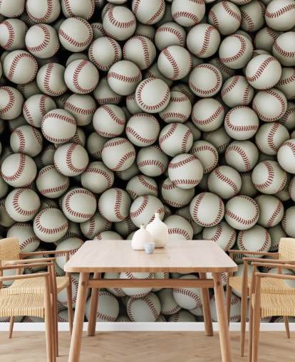 Fondo de béisbol Papel pintado deportivo