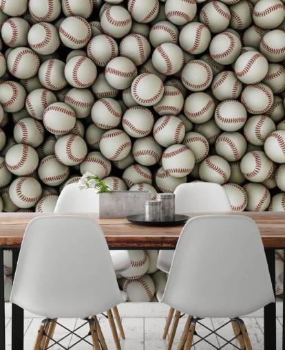 Baseballs Background Sport Wallpaper