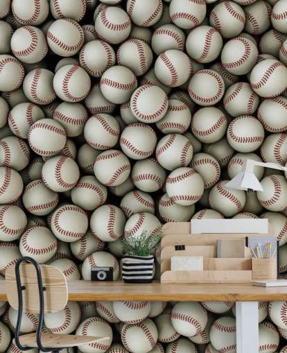 Fondo de béisbol Papel pintado deportivo