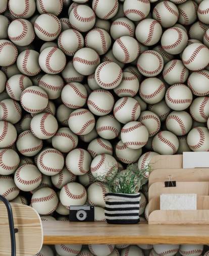 Baseballs Background Sport Wallpaper