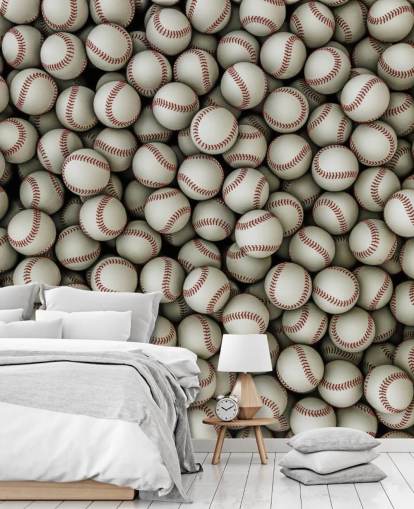 Baseballs Hintergrund Sport-Tapete Baseballs Hintergrund Sport-Tapete