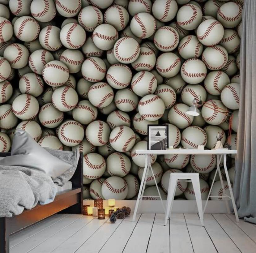 Baseballs Background Sport Wallpaper