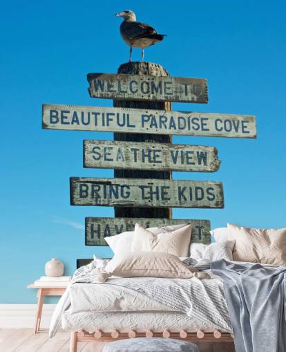 Bienvenido a Malibu Sign Malibu Sign Wallpaper 