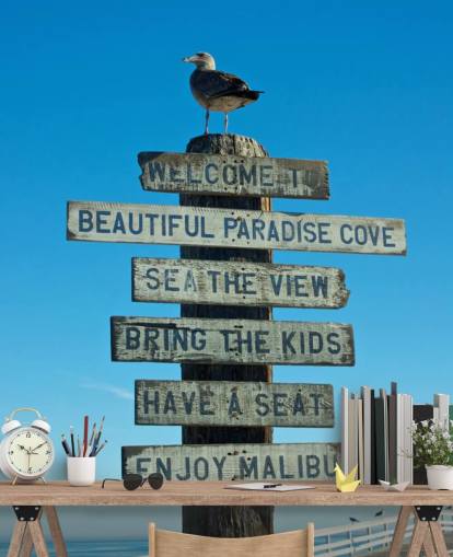 Välkommen till Malibu Sign Malibu Sign Wallpaper Välkommen till Malibu Sign Malibu Sign Wallpaper