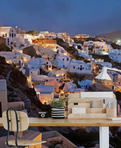 Oia Santorin Griechenland Greece Wallpaper 