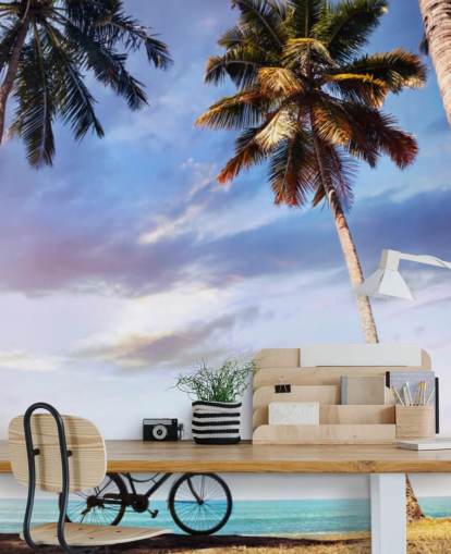 Bike by Beach Wallpaper