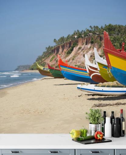 Fishing Boats Fishing Boats Wallpaper