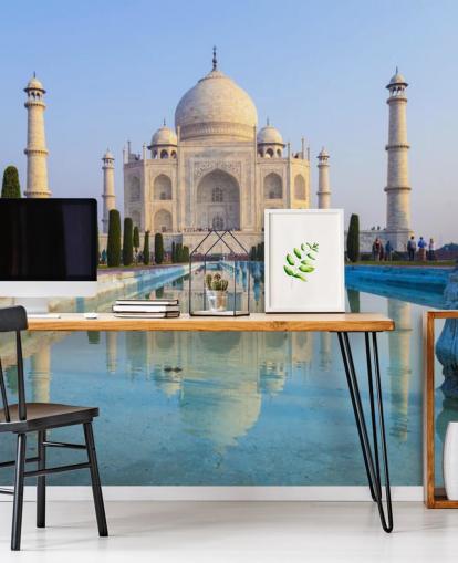 Sunrise du Taj Mahal Taj Mahal Wallpaper Sunrise du Taj Mahal Taj Mahal Wallpaper