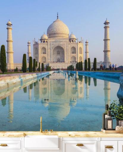 Nascer do sol Taj Mahal Taj Mahal Wallpaper 