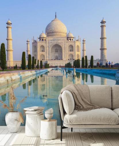 Zonsopgang Taj Mahal Taj Mahal Wallpaper Zonsopgang Taj Mahal Taj Mahal Wallpaper