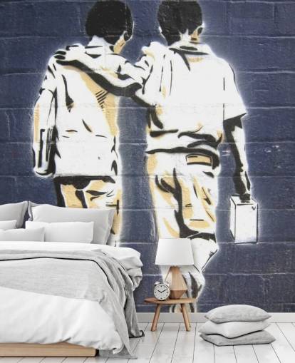 Papel de Parede de Graffiti Dois Papel de Parede de Graffiti Dois