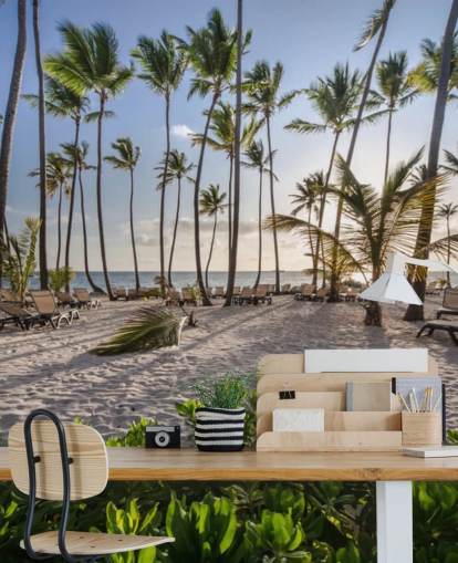 Caribbean Beach at Sunrise