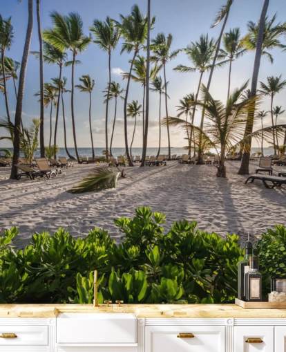 Caribbean Beach at Sunrise
