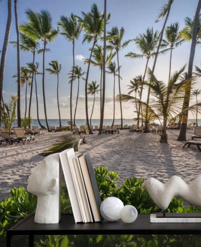 Caribbean Beach bij zonsopgang