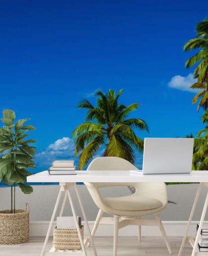 Lone Palm República Dominicana Mural de parede de Lone Palm República Dominicana Mural de parede de