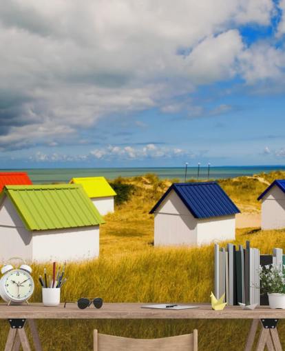 Papier peint Beach Hut Papier peint Beach Hut