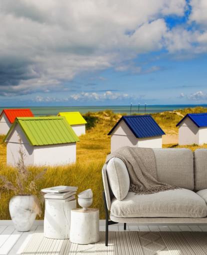 Beach Hut Bakgrunn Beach Hut Bakgrunn