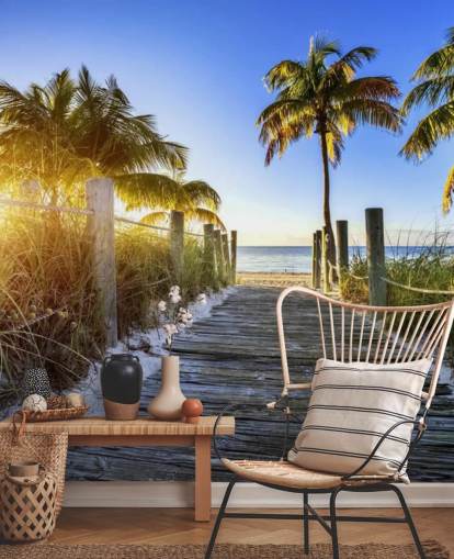 Papel de parede Boardwalk Sunrise