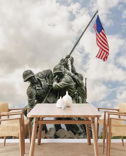 Washington Memorial Statue Vægmaleri