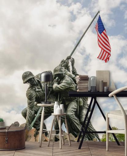 Mural de pared Estatua de Washington