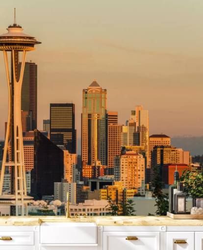 Seattle i kveld tapet