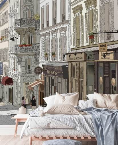 Montmartre, Paris Hintergrundbild