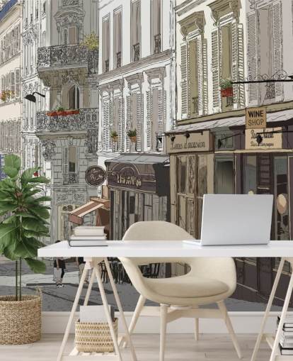 Papel de Parede de Montmartre, Paris