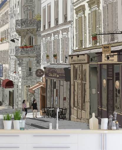 Montmartre, Paris Hintergrundbild Montmartre, Paris Hintergrundbild