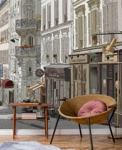 Papel de Parede de Montmartre, Paris