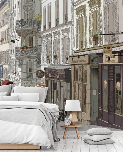 Papel de Parede de Montmartre, Paris