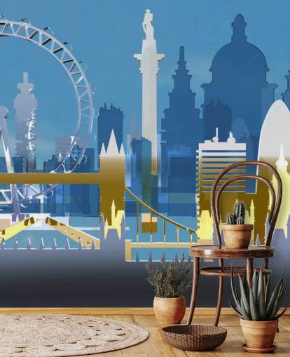 abstrakt london tapet abstrakt london tapet