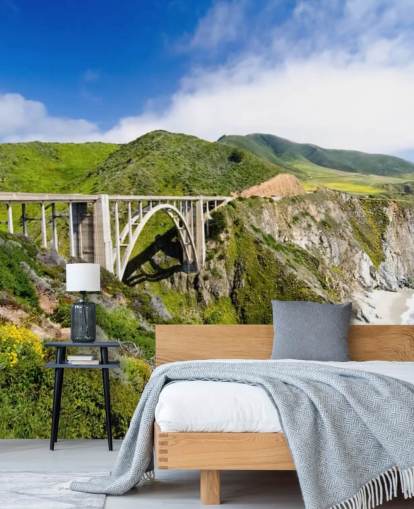 Fondo de pantalla de Puente por la costa Fondo de pantalla de Puente por la costa