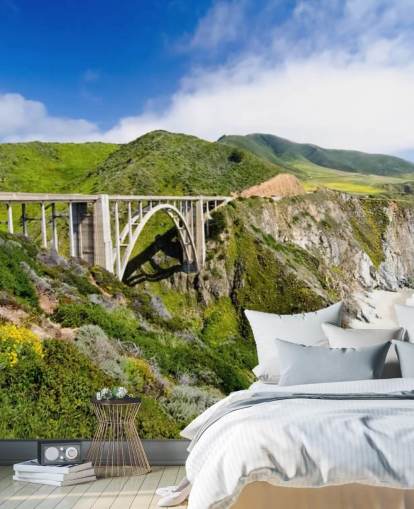 Bridge by the Coast Behang 