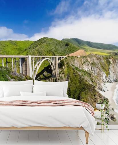 Fondo de pantalla de Puente por la costa 