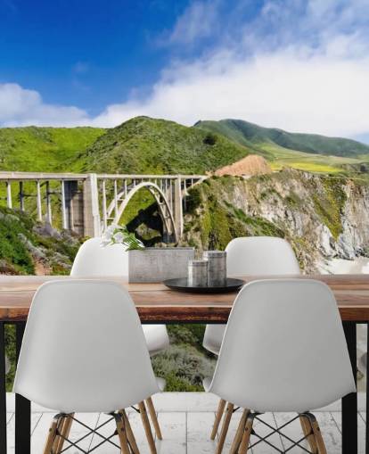 Papel de parede Bridge by the Coast 