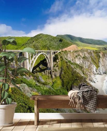 Fondo de pantalla de Puente por la costa 