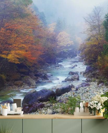 Misty Höst River Bakgrund Misty Höst River Bakgrund
