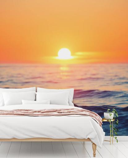Sunrise Ocean Wall Mural